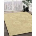 thumbnail image 2 of Ahgly Company Indoor Square Abstract Metallic Gold Oriental Area Rugs, 7' Square, 2 of 6