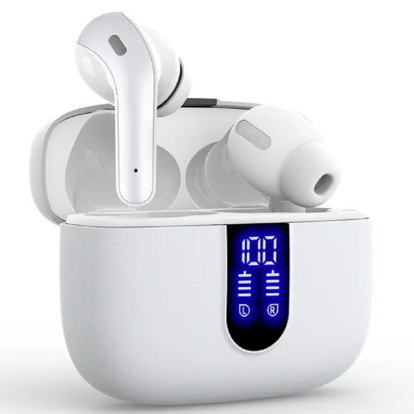 Refurbished VEAT00L X08 Bluetooth True Wireless Headphone with Wireless Charging Case White