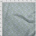 thumbnail image 3 of oneOone Cotton Poplin Fabric Raindrop & Clouds Nature Printed Craft Fabric BTY 56 Inch Wide, 3 of 4