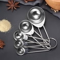 thumbnail image 1 of Yhmxh Spoons Kitchen Gadgets Kitchen Essentials Stainless Steel Measuring Spoon 5-piece Set-kitchen Baking Measuring Spoon-household Coffee Milk Powder Weighing Spoon Kitchen Accessories, 1 of 8