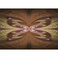 thumbnail image 1 of Ahgly Tapis Rectangulaire Lavable en Machine Intérieur Transitionnel Marron Clair, 2 Pieds x 3 Pieds, 1 of 7