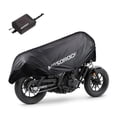 thumbnail image 4 of jinwen Demi-Housse de Moto Extérieur en Nylon 190T Compatible avec Moto de Tourisme Cruiser VTT m, 4 of 9