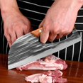 thumbnail image 3 of Djiypn Professional Labor-Saving Stainless Steel Meat Cutting Knife - Ergonomic Design for Effortless Slicing & Dicing in the Kitchen – Perfect for Home Cooks & Chefs, 3 of 9