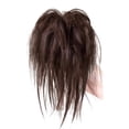 thumbnail image 1 of Extensions de Chignon Cheveux Désordonnés Lisses Élastiques Pince à Griffes Postiche O1B6, 1 of 9