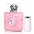 thumbnail image 1 of Riwcyla Pocket All,in,One Thermal Printer Wireless Picture Photo Label Memo Receipt Paper Printer AR Photo Function with USB Cable Support for Android iOS Smartphone Windows, 1 of 6
