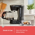 thumbnail image 3 of BLACK+DECKER Split Brew 12-Cup Digital Coffee Maker, Iced or Hot Coffee, Programmable, Quick Touch, Keeps Warm for 4 Hours, 3 of 8