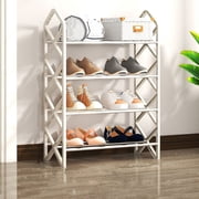 TIMIFIS Shoe Rack Shoe Rack Shoe Rack Storage Organizer With 4 Tiers Metal Shelves For Bedroom Closet Entry Dorm Room New Home Essentials