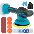 thumbnail image 1 of Buffer Polisher 21V Cordless Battery Powered Electric Polishing Machine with 6 Adjustable Speed Rechargeable Hand-held Car, 1 of 7