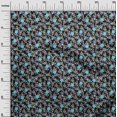 thumbnail image 2 of oneOone Cotton Flex Fabric Dot & Flower Floral Print Fabric BTY 40 Inch Wide, 2 of 4