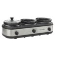thumbnail image 1 of Frigidaire 2.36-litre (2.5-quart) Capacity Triple Slow Cooker - Stainless Steel, 1 of 2