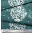 thumbnail image 3 of Soimoi Velvet Fabric Mandala Decorative Print Fabric by Yard 58 Inch Wide, 3 of 3