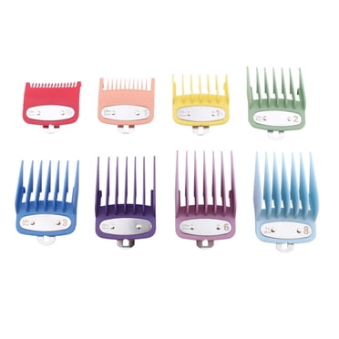 Yeacher 8PCS Hair Clipper Guide Combs Hair Clipper Guards Cutting Guides Limit Combs Attachments Hair Salon Tool Set