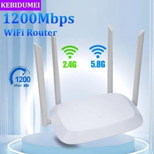 1200M sans fil WiFi Routeur répéteur Double bande 2.4G 5G WiFi Extendeur de signal WiFi Routeur WiFi Routeur amplificateur à longue portée pour booster le signal