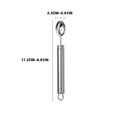 thumbnail image 3 of Yhmxh Fruit Digging Stainless Steel Fruit And Vegetable Carving Melon And Fruit Separator Fruit Digging Bal Kitchen Essentials Kitchen Gadgets Clearance Kitchen Organization Kitchen Appliances, 3 of 5