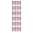 thumbnail image 1 of Langgg Pack de 12 pour les Tees de Golf Balle en Plastique Support Stable Réutilisable Entraînement Sportif Intérieur de Golf en Plein Air pour les Golfeurs Rouge 76mm 3Set, 1 of 6