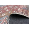 thumbnail image 3 of ECARPET Vintage Turkish Area Rug, Flatweave Indoor Carpet, Eco Friendly, Machine Washable, Afshar Collection, 3 of 9