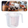 thumbnail image 1 of 1000ML Clear Graduated Water Cup, Graduated Measuring Cup, Oil Measuring Cup, Baking Metering Tool, Measuring Tools, Liquid Measure Cup, Measuring Cup With Scale, Plastic Measuring Cup, 1 of 7