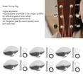 thumbnail image 4 of 6 Pcs Piquet de Réglage de Guitare, Bouton de Tête de Tuner avec Vis et Rondelles pour Guitare Électrique, 4 of 8