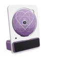 thumbnail image 5 of Lecteur CD Vertical Portable de Bureau - Lecteur de Disque d'Album de Musique Bluetooth pour la Maison avec Sortie 3,5 mm, 5 of 5