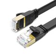thumbnail image 1 of CAT 8 Ethernet Cable 15ft, High Speed 40Gbps 2000MHz SFTP Flat Internet Network LAN Cable with Gold Plated RJ45, 1 of 5