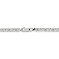thumbnail image 3 of Sterling Silver 3.75mm Flat Anchor Chain (Weight: 13.49 Grams, Length: 22 Inches), 3 of 4