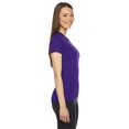 thumbnail image 3 of T-shirt en Jersey Fin pour Femmes, 2TG, Violet, 3 of 3