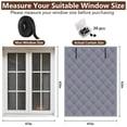thumbnail image 3 of Window Insulation for Winter, Heavy Duty Window Insulation Kit Fit Most Window, 3 of 8