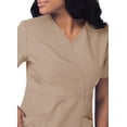 thumbnail image 3 of Sivvan Ensemble de Sarrau pour Femmes - Pantalon Cargo à Multiples Poches et Haut Cache-Cœur Stylé, 3 of 6