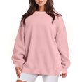 thumbnail image 1 of Chandails à Capuchon Mode pour Femmes 2023 Décontracté à Manches Longues Col Rond Chandail pour Dames Hauts Blouse Rabais de 50 % Liquidation Costumes d'Halloween/Noël, 1 of 3
