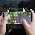 thumbnail image 2 of Generic Mobile Gaming Controller with Mechanical Buttons for PUBG, Phone Cooling System, Dual AA Battery Powered, Touch-Sensitive Design for Enhanced Gameplay, 2 of 6