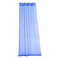 thumbnail image 2 of karymi Rideau d'Intimité pour Patio Extérieur Robuste et Imperméable, Coupe-Vent Transparent pour Terrasse avec Oeillets Métalliques, Résistant aux UV, 83x52 Pouces, Cadeaux de Fête, 2 of 6