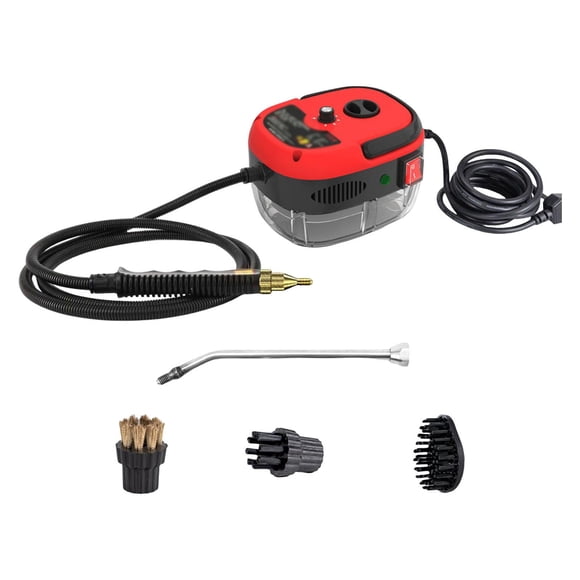 DOLITY Steam Cleaning Machine Steamer Cleaner Microwave Oven Cooktop Supplies Bathrooms red