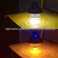 thumbnail image 4 of yeacher Lanterne Rétro Multifonctionnelle d'Extérieur à Poignée en Métal pour Camping, Rechargeable, Portable, Lumière de Tente à Gradation Continue, Équipement d'Éclairage pour Pêche et Voyage, 4 of 7