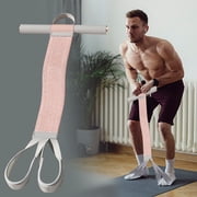 Uscallm Fabric Resistance Bands 120lb Exercise Non-Slip Elastic Bands for Strength Muscle Training, Stretch Workout Equipment for Leg Arm Chest Core, Wrist Ankle Fitness Equipment