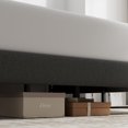 thumbnail image 3 of Full Bed Frame, GELBIY Full Size Platform Bed With Fabric Upholstered Headboard, Gray, Easy Assembly, 3 of 5