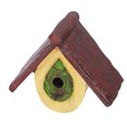 thumbnail image 2 of Hummingbird Resin House, Fixing Groove Resin Bird House  For Yard Yellow, 2 of 8