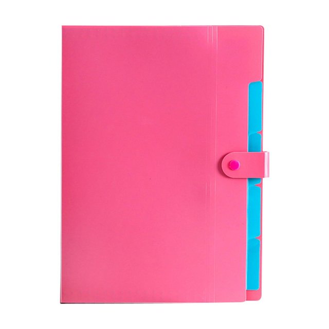 1PC Accordion File Organizer with Elastic Closure, Fireproof Expanding File Folder with Multi Pockets, Letter A4 Size Portable Paperwork Business Organizer for Schools Office Supplies, 13"x9"