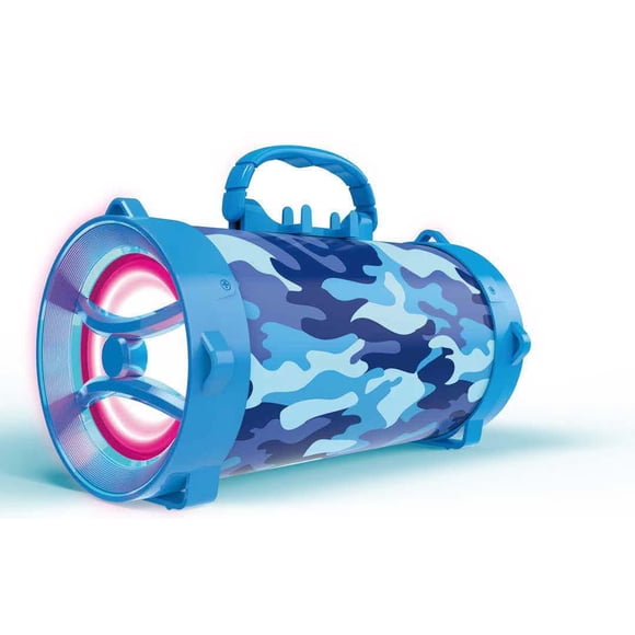 Art + Sound Portable Boombox, Blue Camo