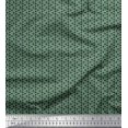 thumbnail image 1 of Soimoi Cotton Cambric Fabric Geometric Small Print Fabric by The Yard 56 Inch Wide, 1 of 3