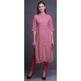 thumbnail image 3 of Bimba Kurta Longue Droite pour Femmes Coupe Régulière Tunique Kurti Décontractée Très Grande, 3 of 6