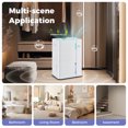 thumbnail image 2 of Costway 74 Pints Dehumidifier for Home 6000 Sq.Ft Dehumidifier with Auto/ 24H Timer, 2 of 10