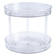 thumbnail image 1 of Rotating Organizer Transparent Double Layer 360° Rotatable Kitchen Seasonings Rack Makeup Holder Lazy Susan Turntable, 1 of 7