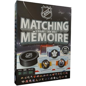 Masterpieces Puzzle Company NHL Hockey Matching Game