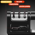thumbnail image 4 of EGNMCR Kitchen Utensils Set, Kitchen Knife Sharpener Practical Lazy Quick Sharpener Multifunctional Kitchen Knife Handheld Sharpening Stone Ceramic Sharpener knife sharpener, 4 of 6