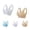 White, variant on Twfbrm Bras for Women 5PC Ladies Traceless Comfortable No Steel Ring Breathable Gathering Bra Woman Underwearæ— Soft Breathable Bra