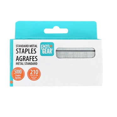 Pen+Gear Standard Metal Staples 5000 Pieces
