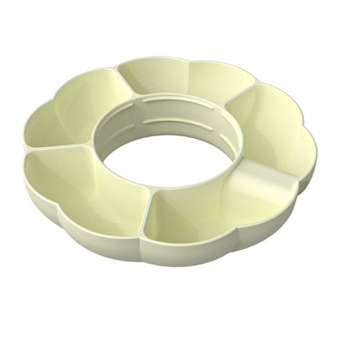 jifeng Snack Bowl for Tumbler Silicone Snack Tray for Cup Leakproof Snack Divider Tray Reusable Snack Platter for Picnic Watching TV for 30oz