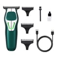 thumbnail image 2 of Zero Gapped Men's hair trimmer Beard Trimmer Grooming with Limit Combs Haircut Green, 2 of 5