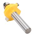 thumbnail image 3 of LHCER 8mm Double Roman Ogee Cutter, Woodworking Milling Cutter, For Wood Line Handrail Line, 3 of 8