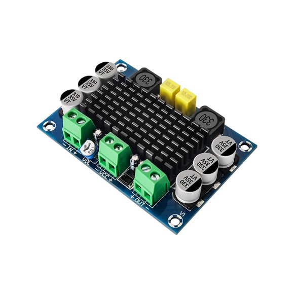 keepw Digital Power Amplifier Board Noise Reduction DC 10-24V Volume Adjustable Audio Amp Module Sound Equipment Spare Parts TPA3116 Chip